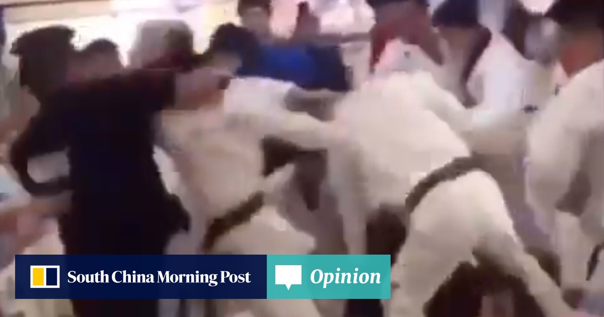 Chinese shopping mall brawl breaks out between taekwondo ...