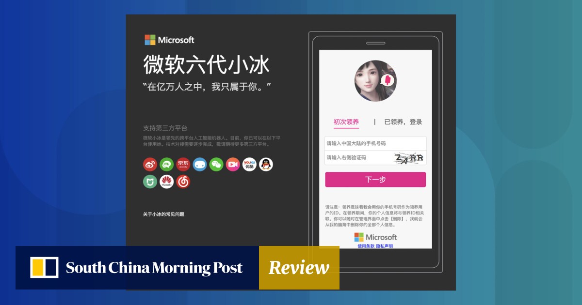 Microsoft S Chinese Chatbot Banned By Wechat As China Tightens Censorship Of Online Speech South China Morning Post