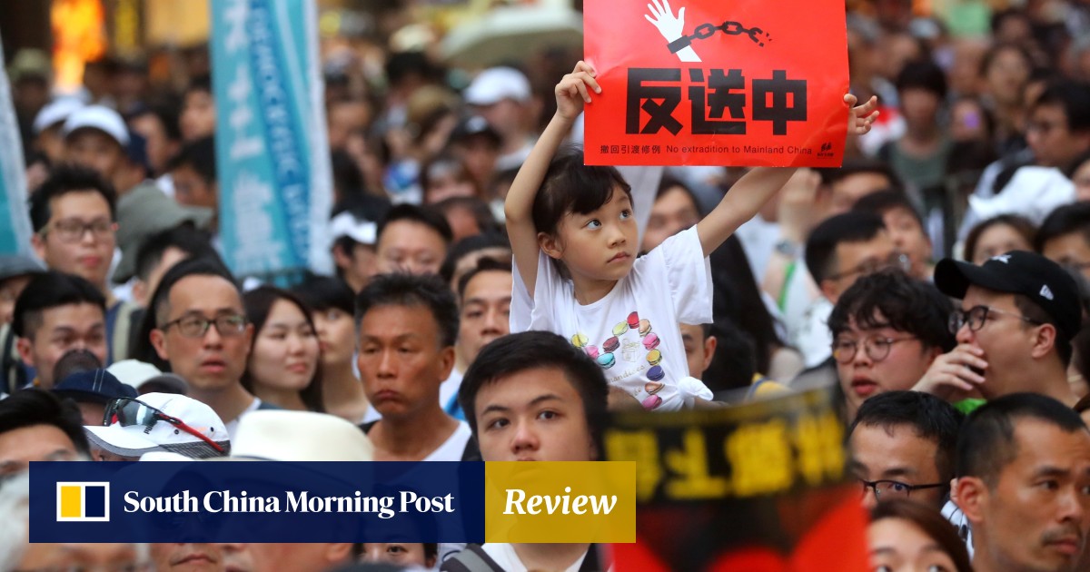 Human Sea Of White Washes Through Hong Kong As Masses Register Anger Over Extradition Bill South China Morning Post