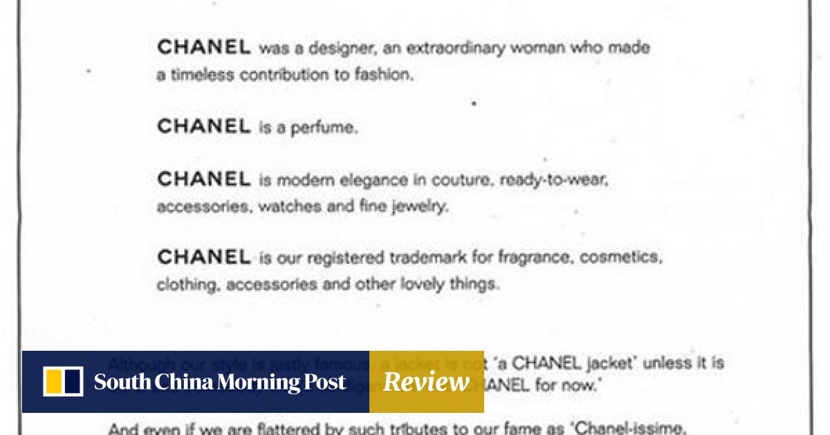 Why Chanel Resists Selling Online And Why Menswear Isn T On Its Agenda President Of Fashion At Luxury House Explains South China Morning Post