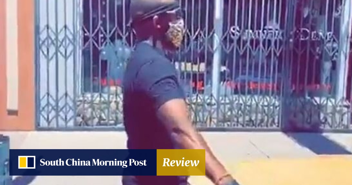 Ufc Jon Jones Helps Clean Up After Riots In Albuquerque Due To