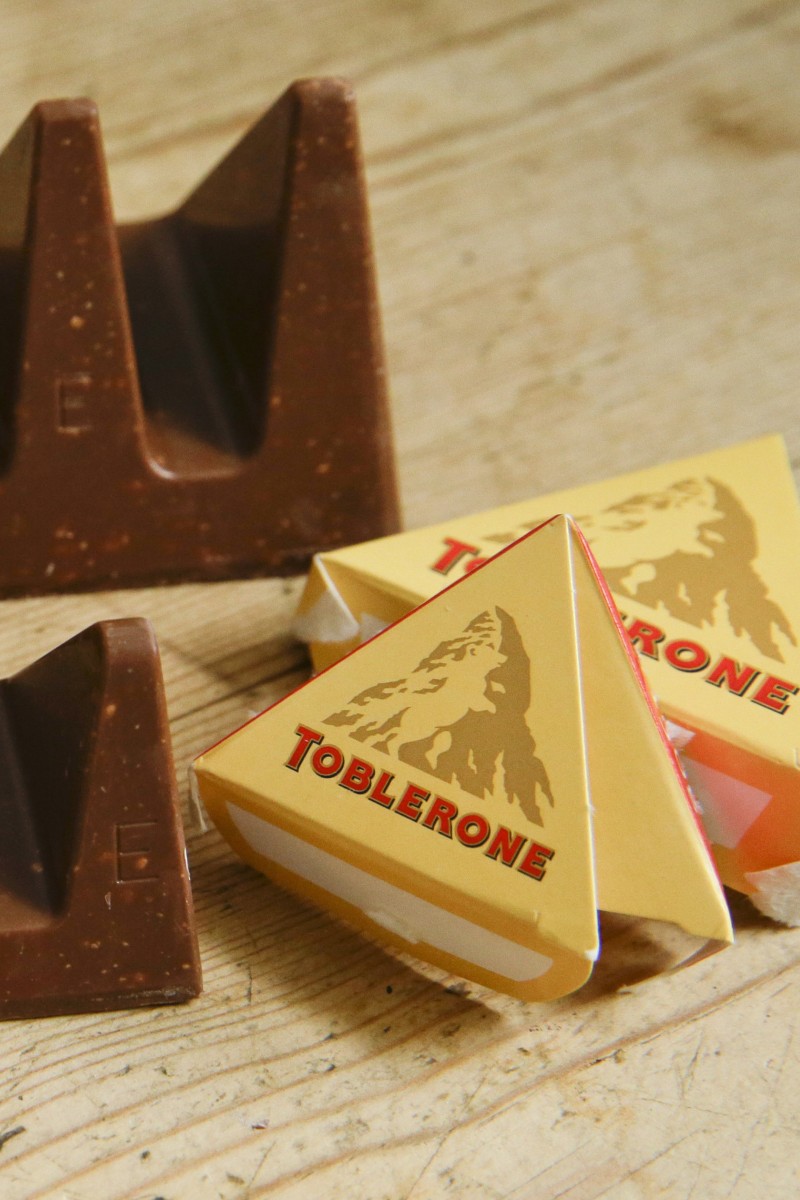 Triangular chocolate deals