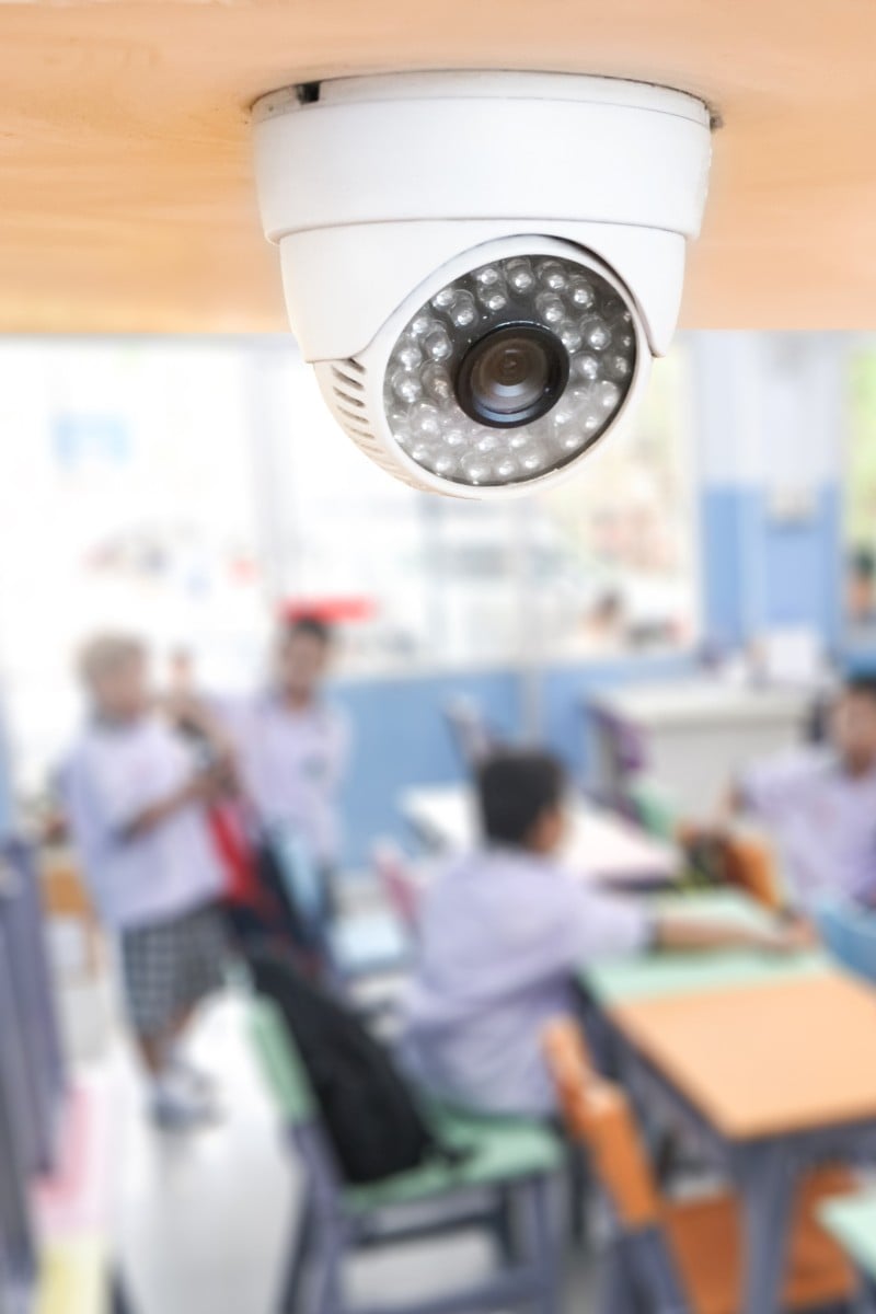 Use of cctv clearance cameras in schools