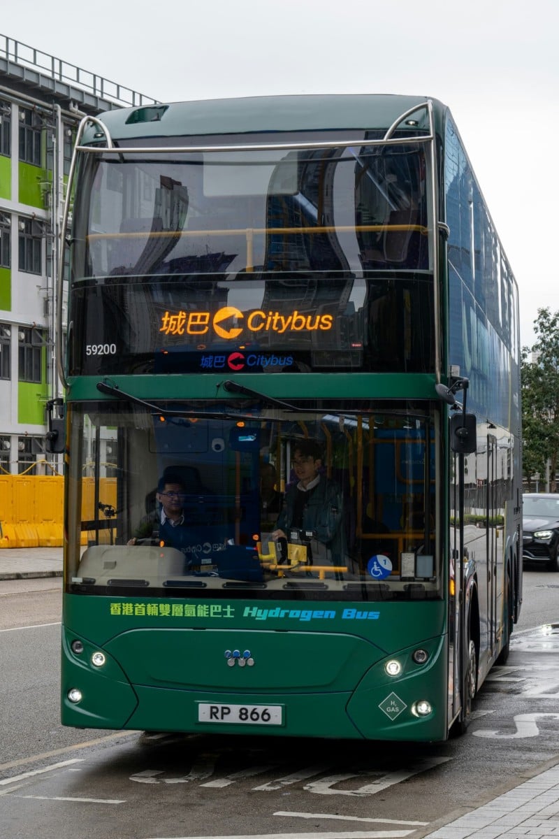 Hong Kong to get first-ever double-decker bus powered by hydrogen in 1 ...