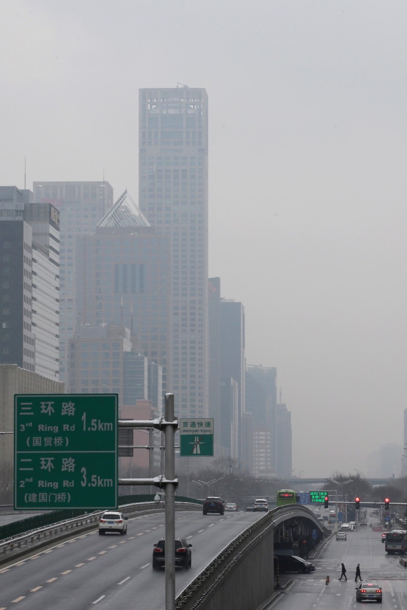 Activity grinds to a standstill in Beijing as the country struggles to contain a coronavirus outbreak. Photo: Reuters