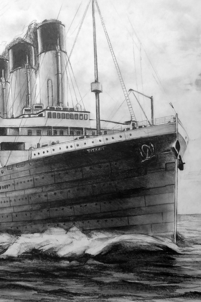 Pin by Linda Foreman on rk birthday | Titanic drawing, Titanic, Titanic ship