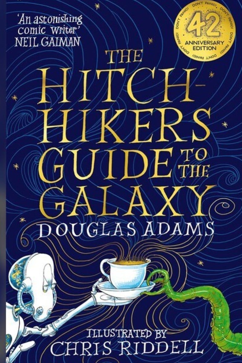 The Hitchhiker's Guide to the Galaxy - Don't Panic + 42 is the