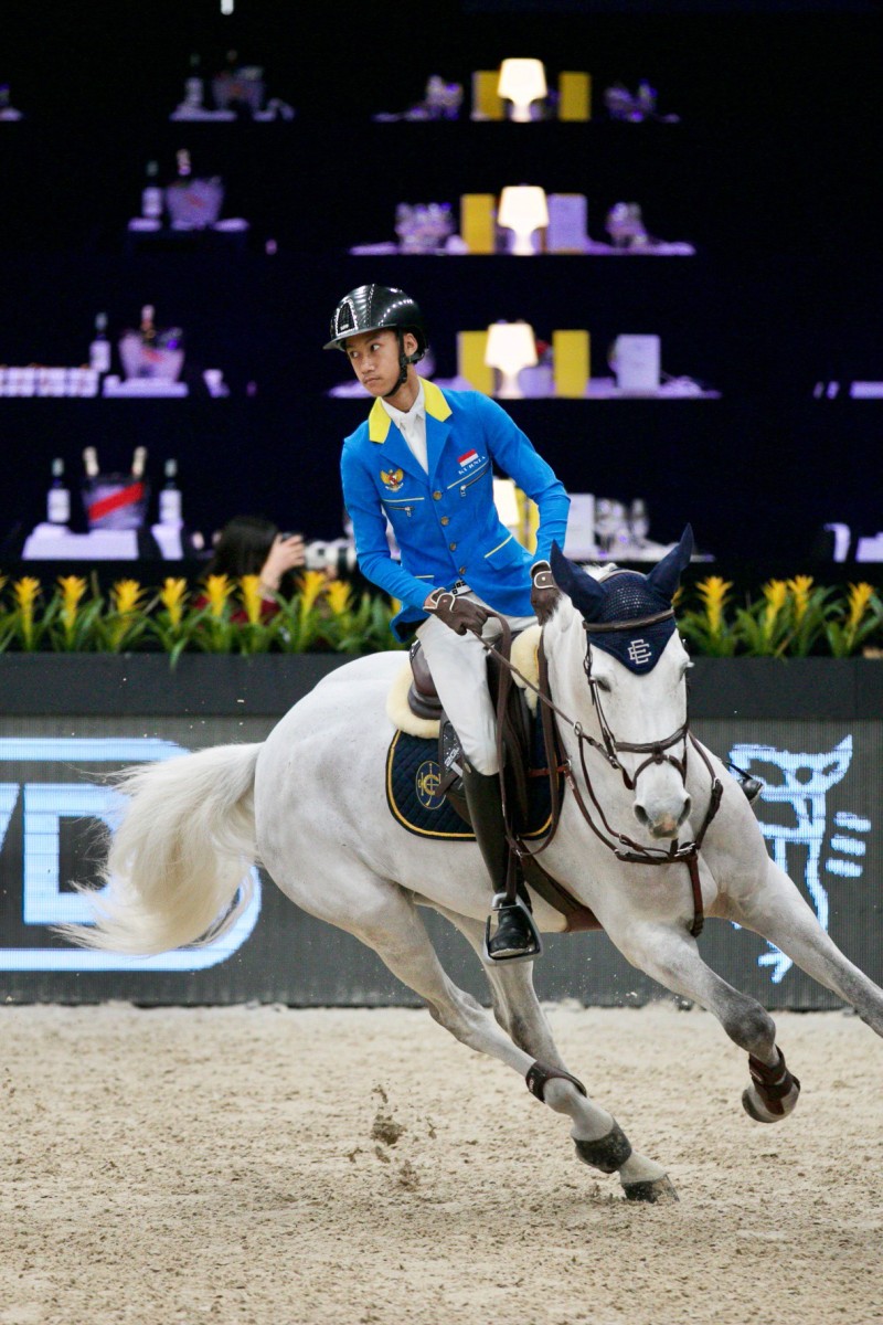 Competitors in Longines Masters' first 