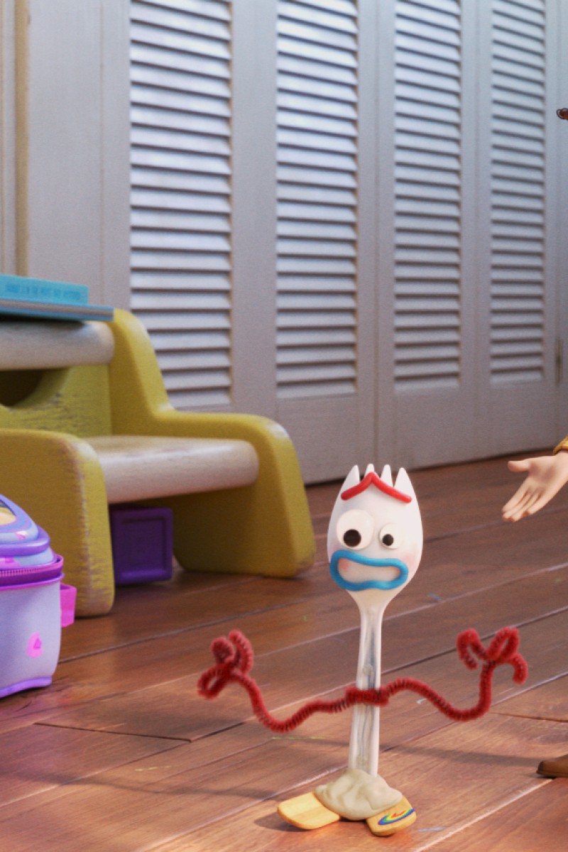 Forky has Bonnie written on his legs, just like Andy's toys. : r