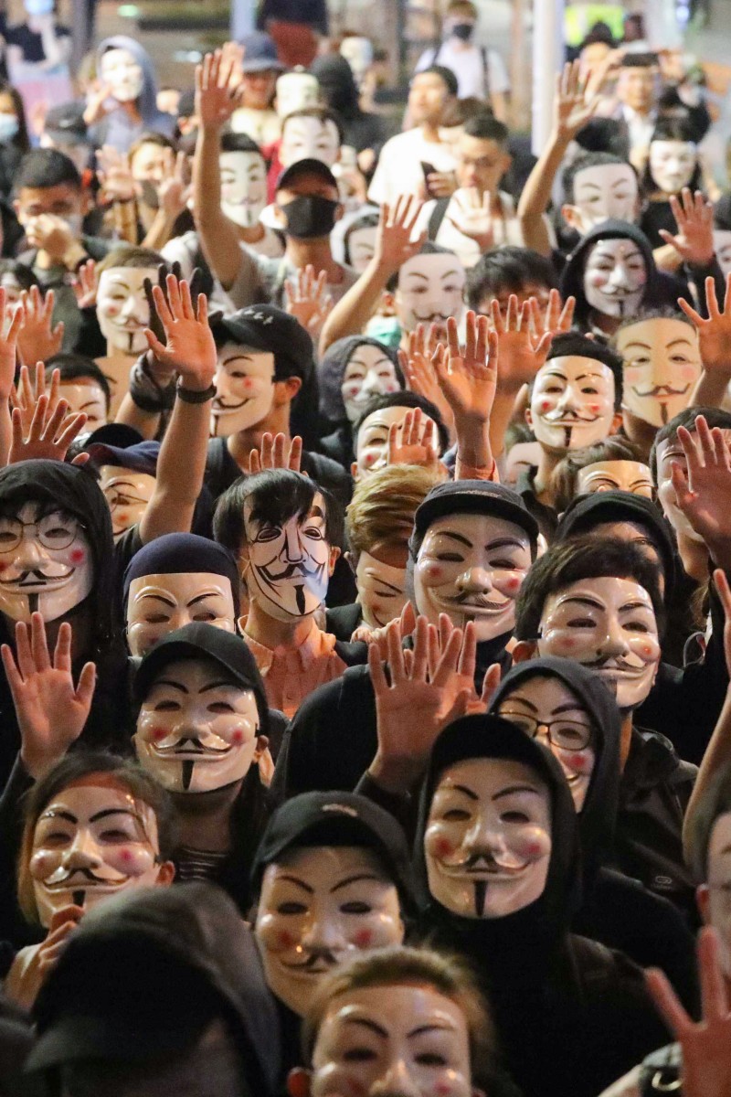 Hong Kong protests Antimask law ruled unconstitutional by High Court YP South China