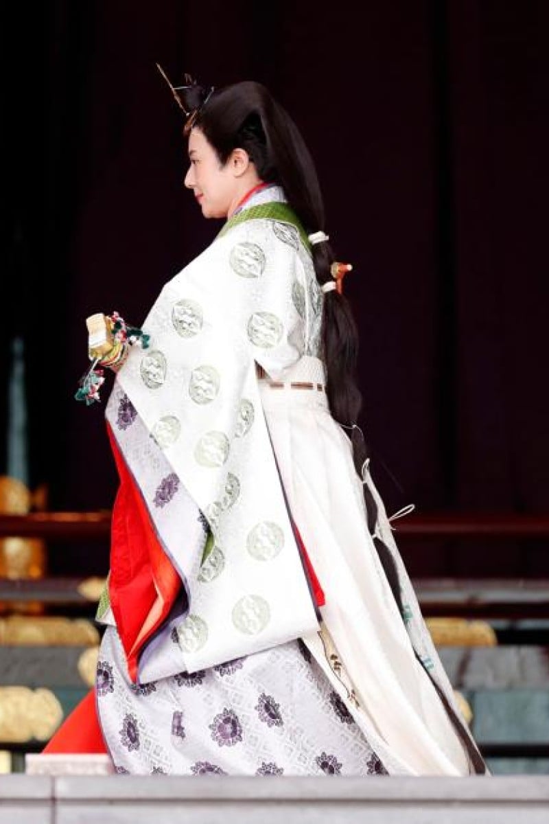 Japanese Emperor Naruhito takes part in sacred goddess ritual to