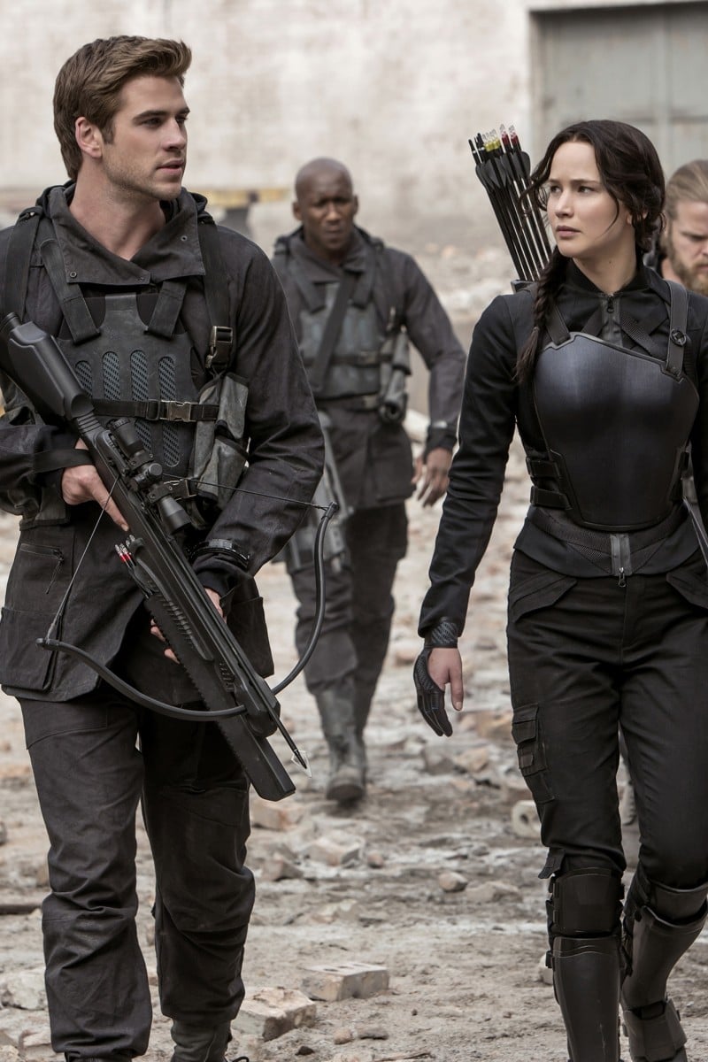 katniss and gale hunting