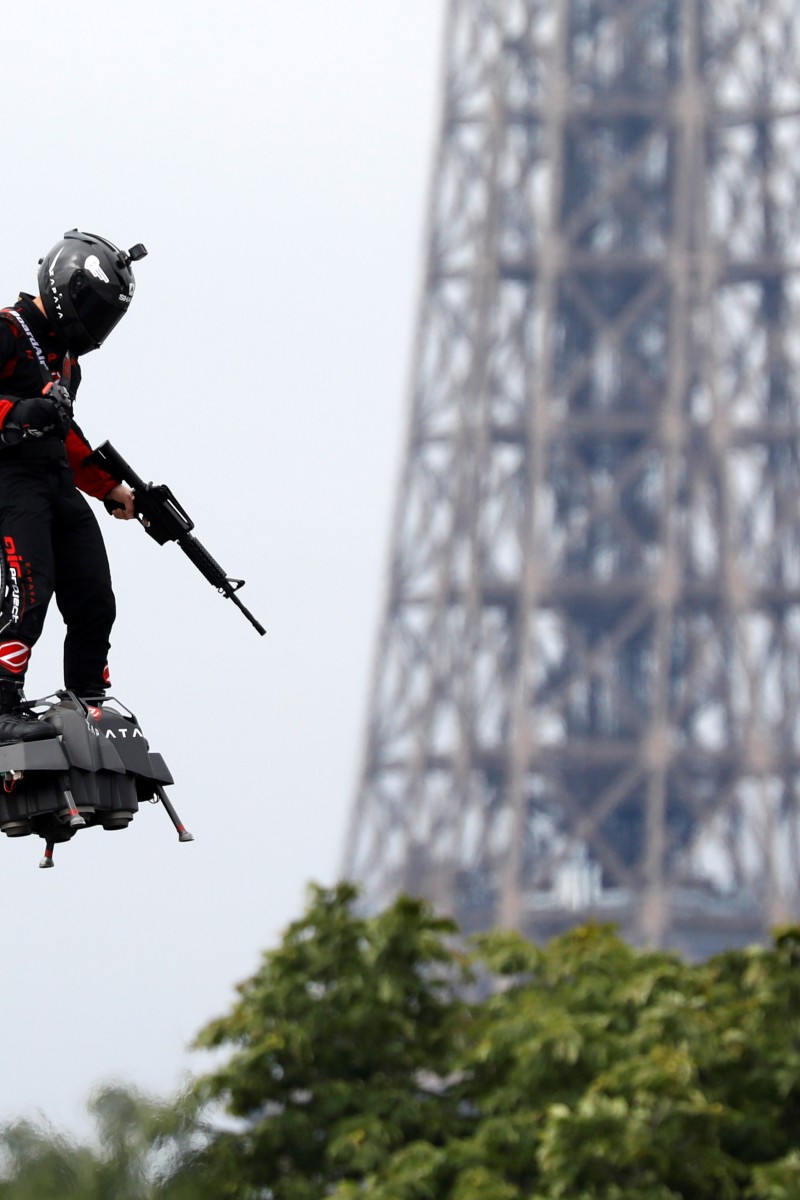 Why doesn't the military have jetpacks like the Bastille Day flier?