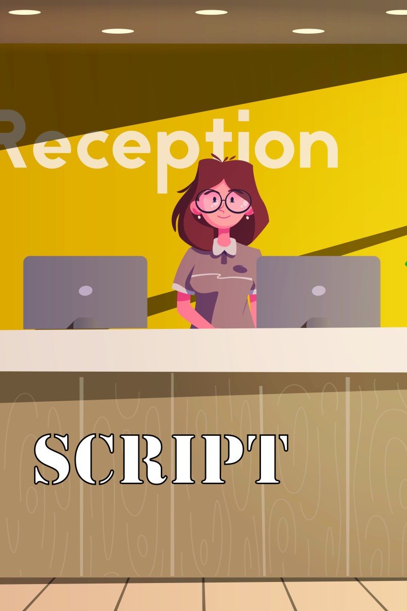 SCRIPT A DAY IN THE LIFE OF A RECEPTIONIST Sep 25 2019 Young Post   Shutterstock 1420331249 Script 