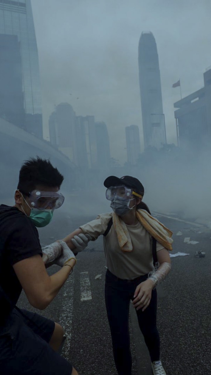 Inkstone Answers How Do Hong Kong Protesters Rest Eat And
