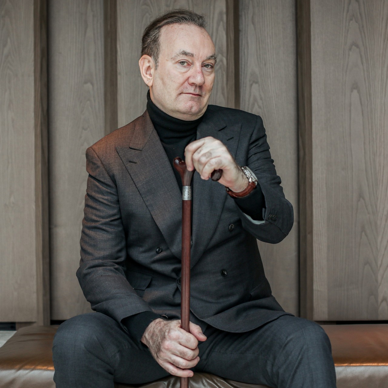 British novelist Lawrence Osborne, whose book The Ballad of a Small Player has been made into a Netflix film starring Colin Farrell, pictured in North Point, Hong Kong. Photo: Xiaomei Chen