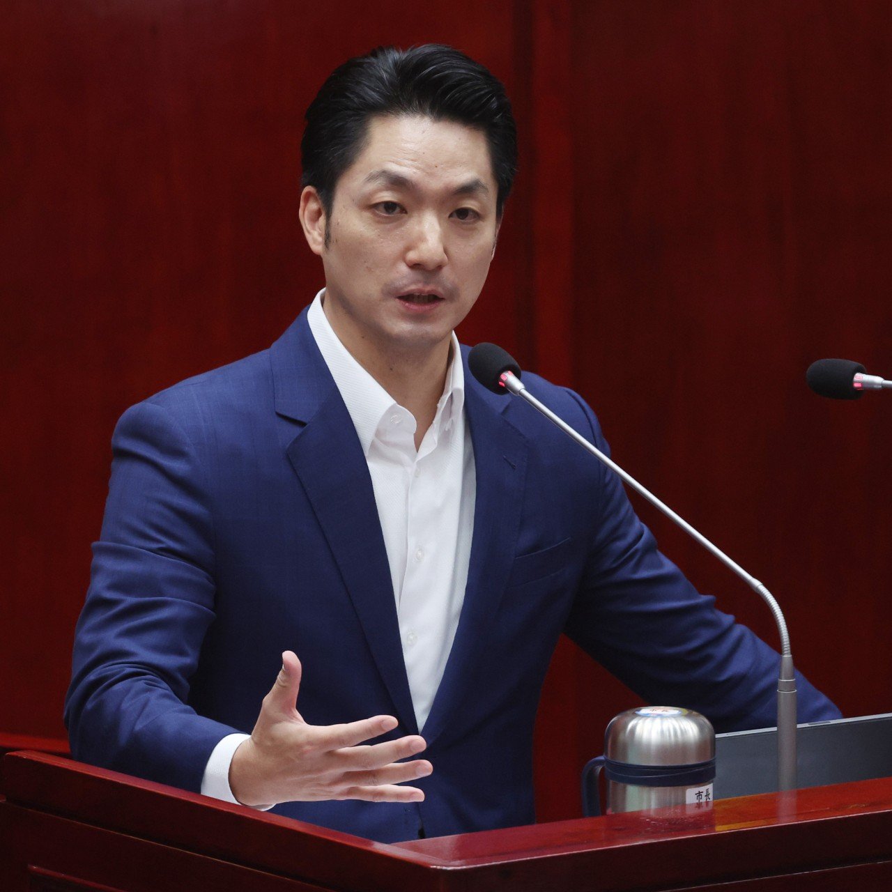 Taipei Mayor Chiang Wan-an  will travel to Shanghai on December 27 and 28 for the Shanghai-Taipei City Forum, a rare venue attended by officials from both sides of the strait. Photo: CNA