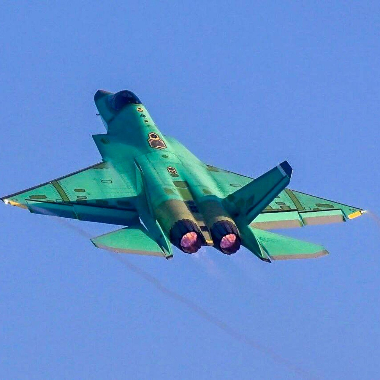 A J-35 fighter is shown at SAC’s airfield in Liaoning province, according to a video released by the manufacturer on Tuesday. Photo: Handout