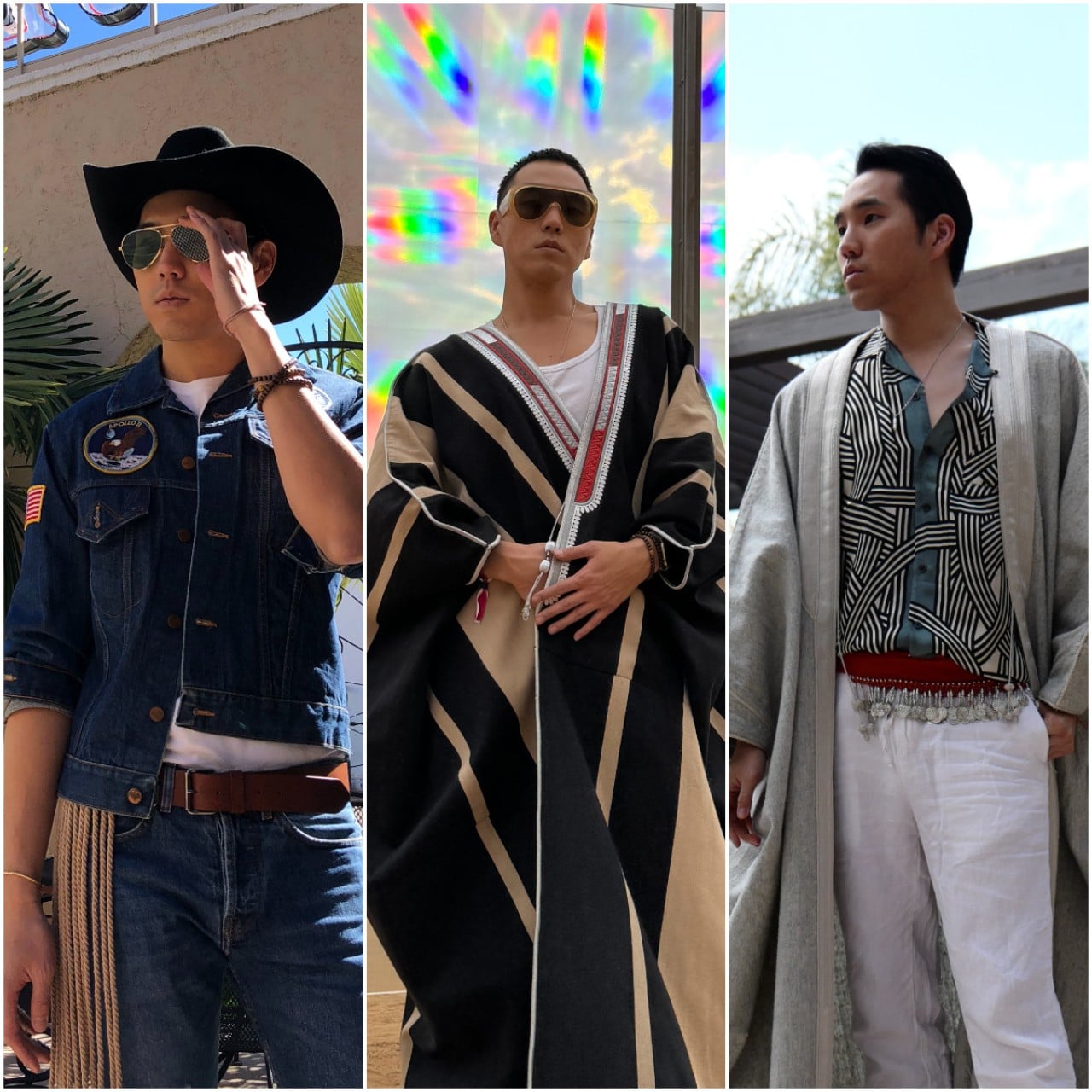 Over the years, Calvin Wang has often returned to perennial favourites like Chanel, as well as showing a taste for adopting and adapting aspects of local dress. Photos: Handout