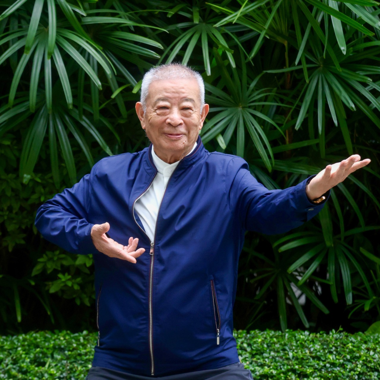 90-year-old Wuxia master Wu Bin, in Wan Chai. 17AUG26 SCMP/Jonathan Wong