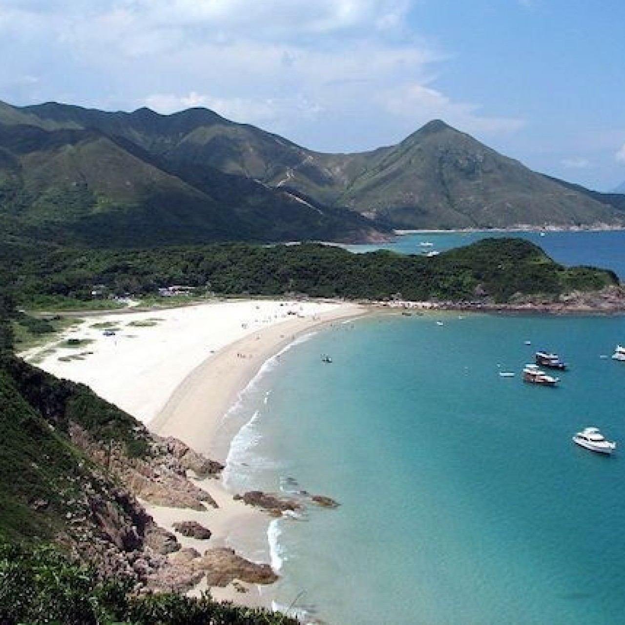 Big Wave Bay Beach Closed By Flood Damage As Hong Kong