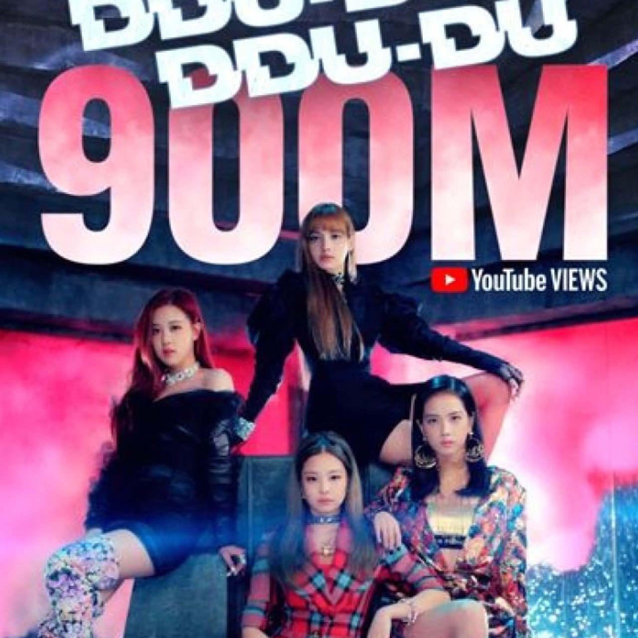 K Pop Girl Group Blackpinks Ddu Du Ddu Du Gets Almost A -