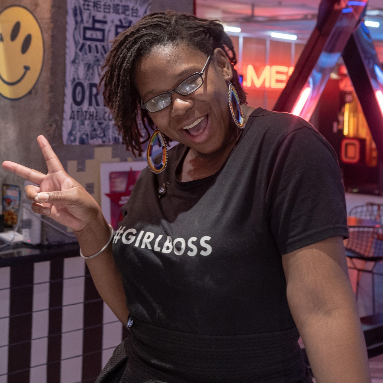 Olivia Nadine, the co-founder of BlackExpo, drew on her own experience of founding a baking business and selling produce at weekend markets. Photo: Handout
