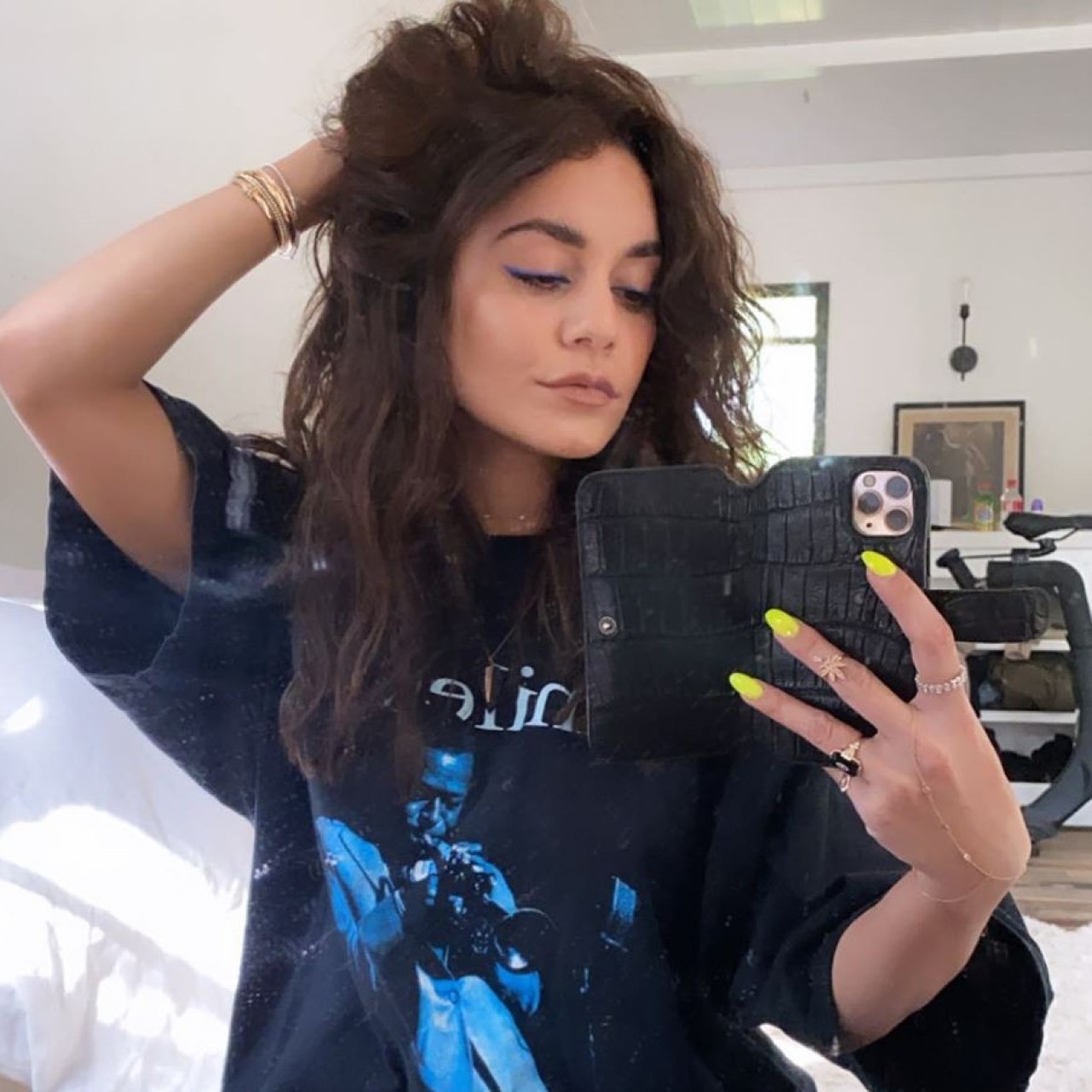 Celebrity Coronavirus Posts Vanessa Hudgens Pokes Fun Taylor Swift And Ariana Grande Advise Caution Kim Kardashian Does A Face Mask Selfie While John Legend And Coldplay Hold Instagram Live Home Concerts