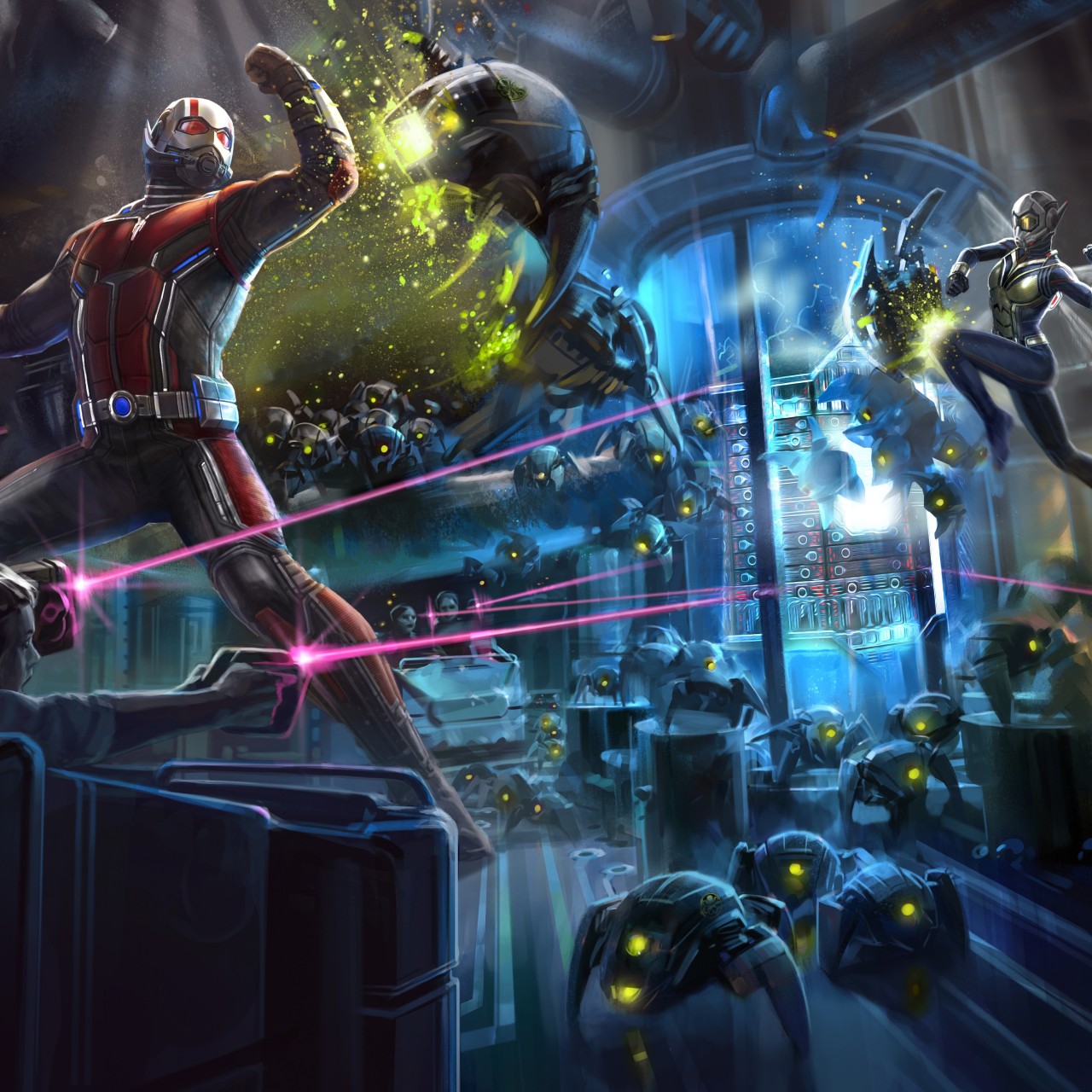 New Ant-Man and the Wasp Heroic Greetings and Displays Come to Shanghai  Disneyland and Hong Kong Disneyland 