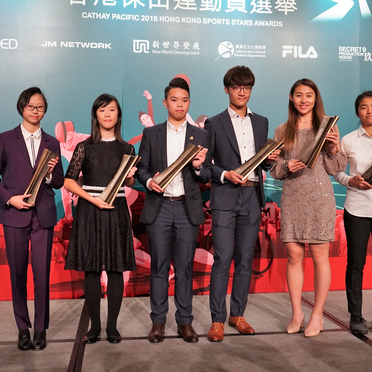 Teen athletes shine at Cathay Pacific 2018 Hong Kong Sports Stars