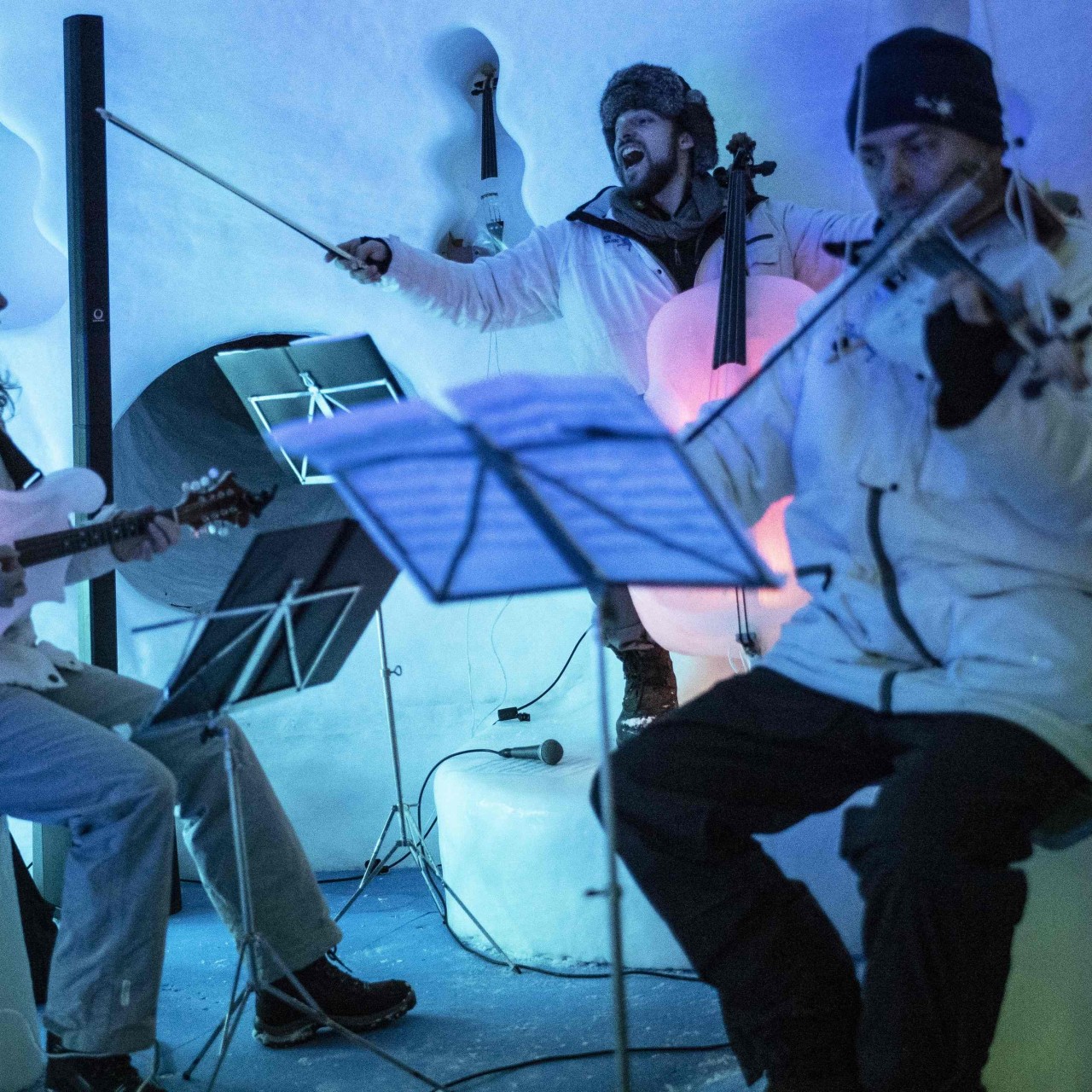 Scene Machu Picchu hvad som helst Move aside, Elsa - this orchestra makes beautiful music with ice  instruments - YP | South China Morning Post