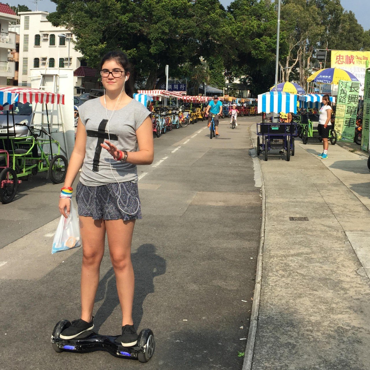 Is it illegal to ride discount a hoverboard on the sidewalk