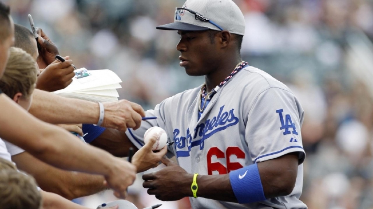 Here's another vote for Yasiel Puig to make All-Star Game