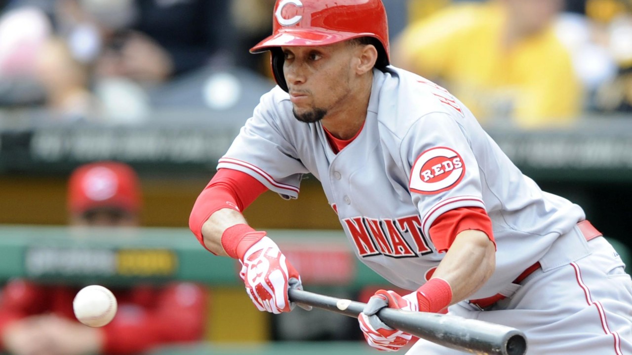 Cincinnati Reds Outfielder Billy Hamilton Running Wild