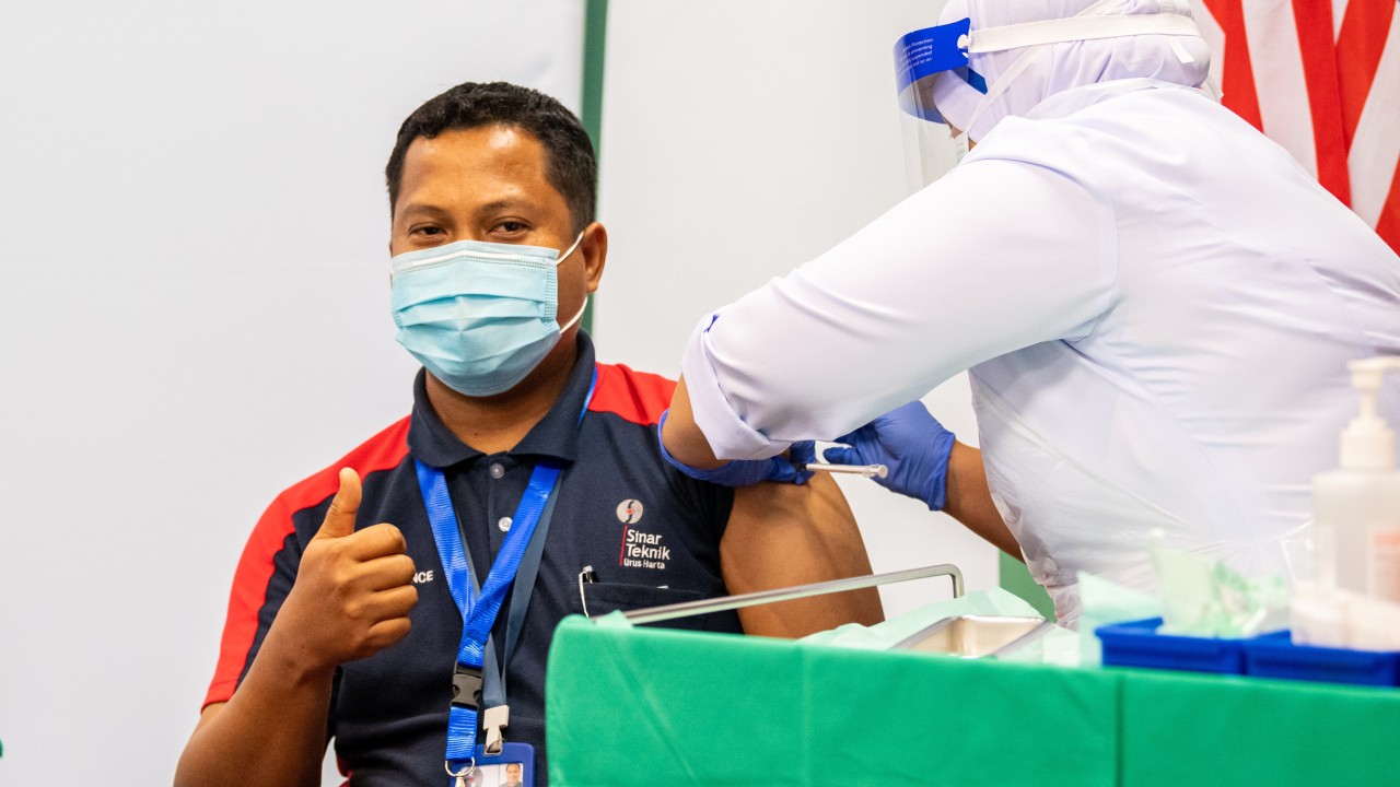 Pharmaniaga vaccine production