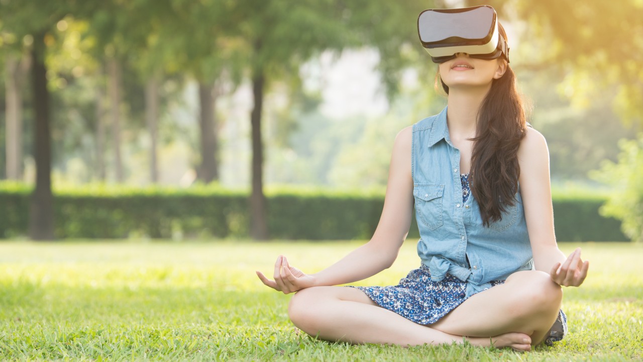 ‘I now sleep peacefully’: how virtual reality meditation could work for you