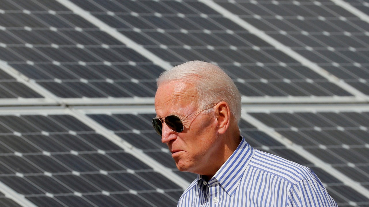 Chinese solar panel maker plans US factory in win for Biden clean-energy push
