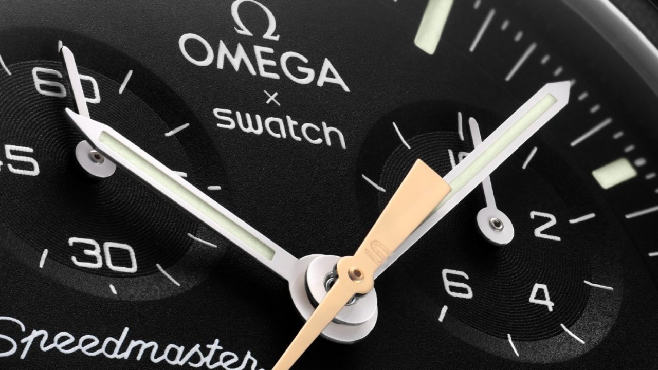 大得価最新作Swatch × OMEGA Mission to MoonShine Gold 時計