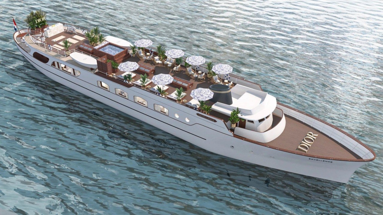 Take a peek at Dior Spa Cruise, the luxury brand’s floating wellness yacht