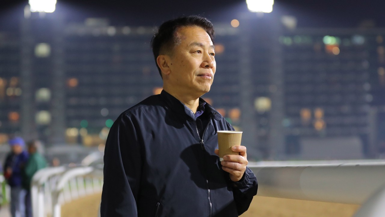 Ricky Yiu at Meydan on Thursday morning. Photo: Kenneth Chan