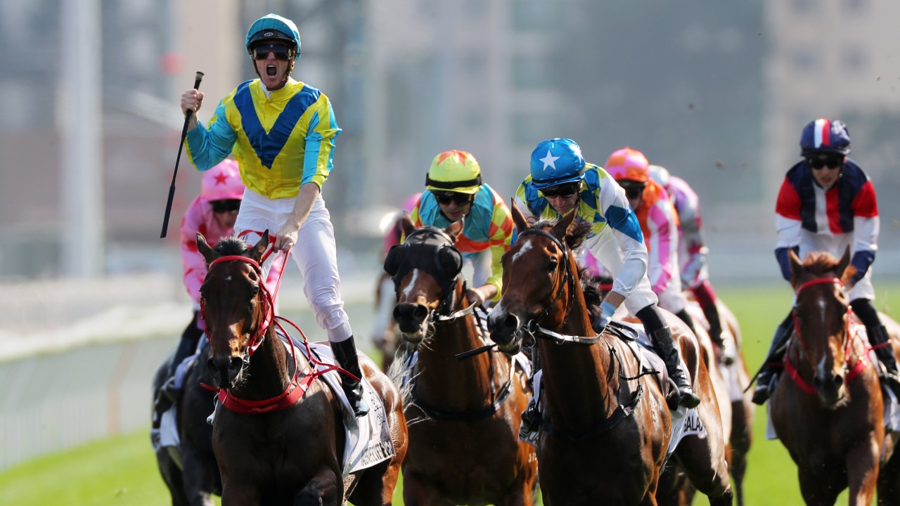 Massive Sovereign triumphs under Zac Purton in March’s Hong Kong Derby. Photos: Kenneth Chan