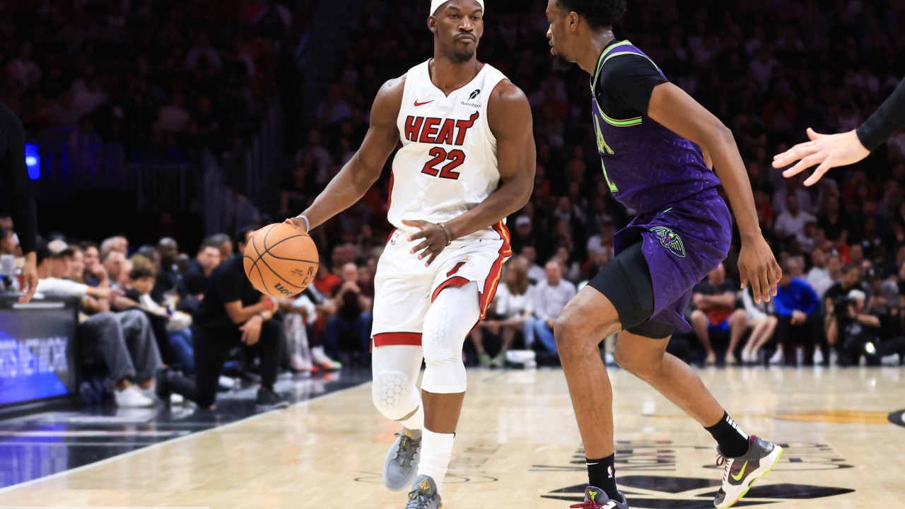 Who is Jimmy Butler's low-key baby mama, Kaitlin Nowak? The Miami Heat  forward has supposedly also dated celebrities including Miley Cyrus, Selena  Gomez and Shakira | South China Morning Post, image size:1280x720