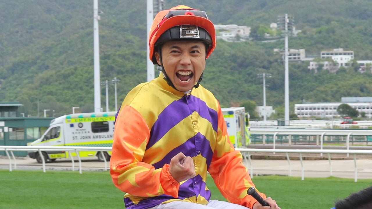 Matthew Poon heads into the Happy Valley finale as the leading local rider. Photos: Kenneth Chan