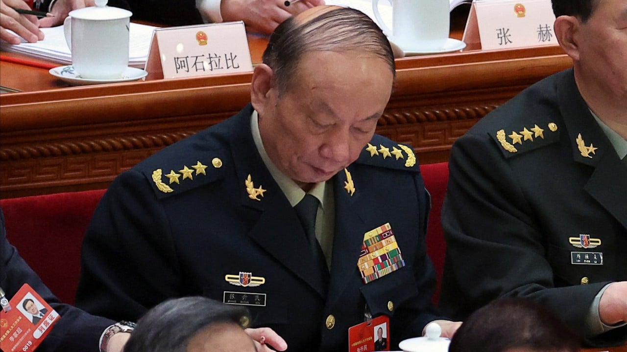 PLA anti-graft chief Zhang Shengmin promoted to CMC vice-chair