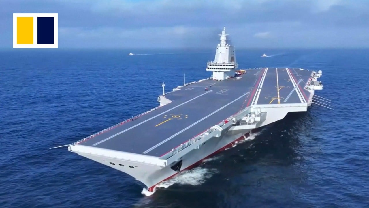 China’s most advanced aircraft carrier enters service