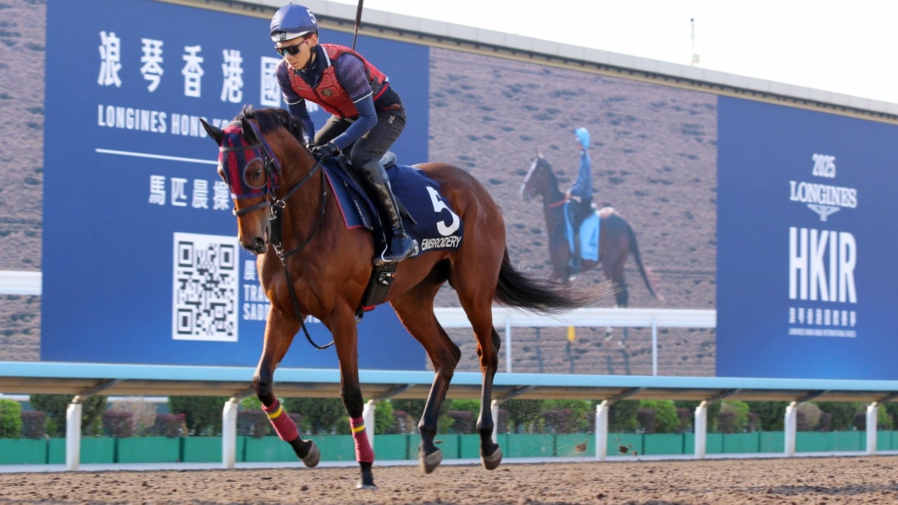 Embroidery takes a look around Sha Tin this week.