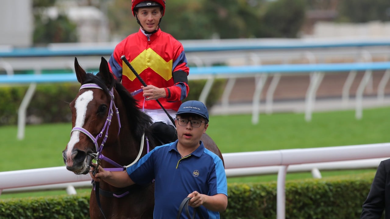 Harry Bentley aboard his last winner, Hong Lok Golf, on November 30.