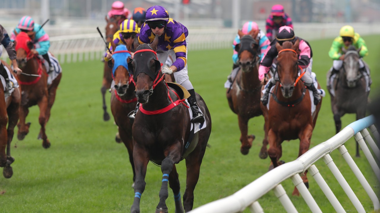 Stellar Express wins at Sha Tin in December. Photos: Kenneth Chan