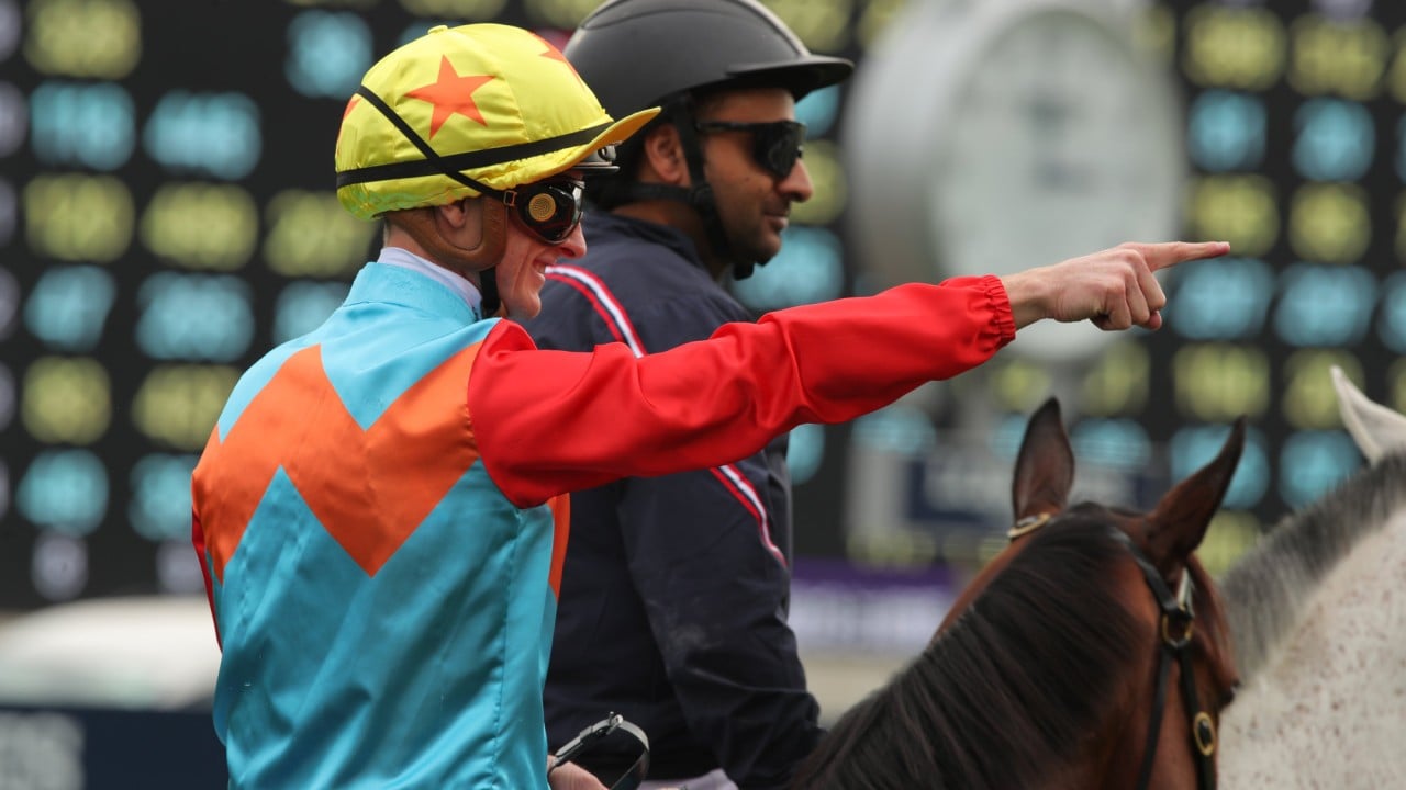 Zac Purton beams after Ka Ying Rising’s most recent win.