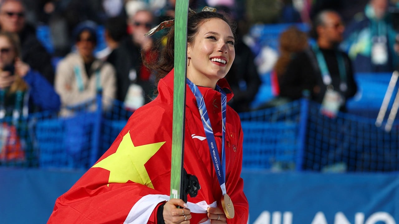 Eileen Gu’s emotional tribute to grandmother after Olympic gold
